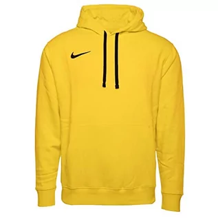 Bluzy męskie - Nike Męska bluza z kapturem Team Club 20 żółty Tour Yellow/Black m CW6894-719 - grafika 1