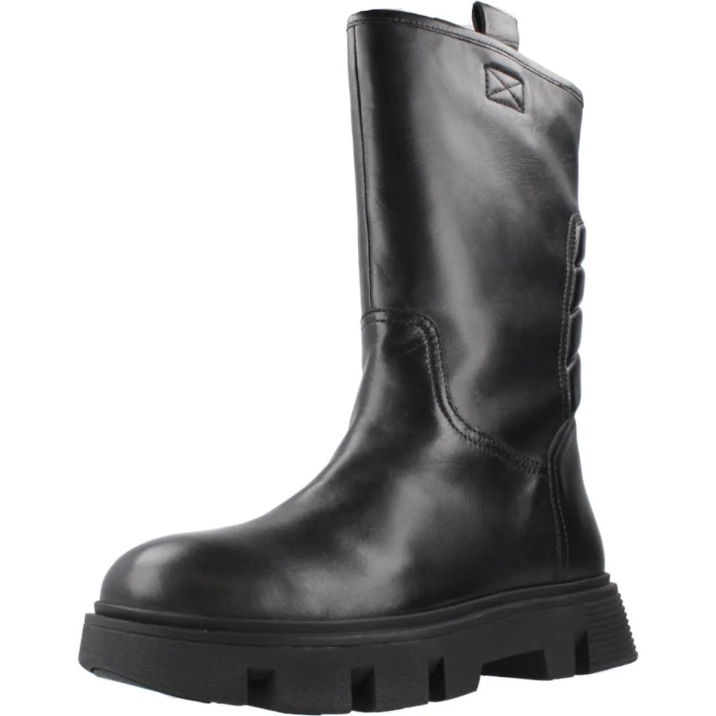 Geox Damskie buty D Vilde E Fashion Boot, czarny, 40 EU