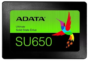 ADATA Dysk SSD Ultimate SU650 256 GB 2.5&quot SATA III ASU650SS-256GT-R ASU650SS-256GT-R - Dyski SSD - miniaturka - grafika 1