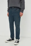 Spodnie męskie - G-Star Raw jeansy D-Staq 3D męskie kolor niebieski - miniaturka - grafika 1
