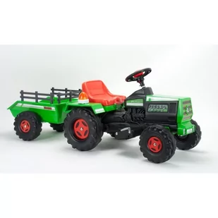 INJUSA Traktor Na Akumulator Basic 6V + Przyczepka - Pojazdy elektryczne dla dzieci - miniaturka - grafika 1