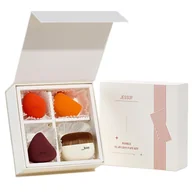 Zestawy kosmetyków damskich - JESSUP SET Pebble Flawless Face Kit zestaw gąbeczek do makijażu T505 4szt. - miniaturka - grafika 1