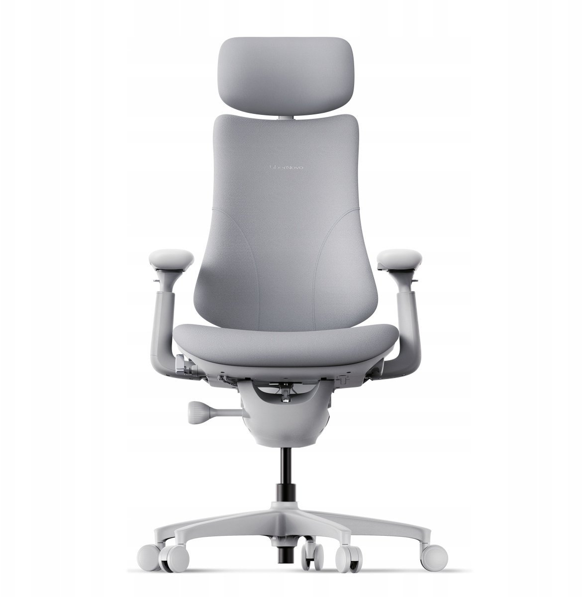 R2 Invest LiberNovo Omni Dynamic Krzesło Ergonomiczne Siedzisko 48 cm Szare