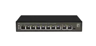 Pozostałe akcesoria sieciowe - LevelOne FGP-1031 łącza sieciowe Nie zarządzany Gigabit Ethernet (10/100/1000) Obsługa PoE Czarny - miniaturka - grafika 1