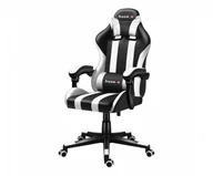 Fotele gamingowe - huzaro Fotel Force 4.5 White HZ-Force 4.5 White - miniaturka - grafika 1