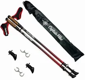Kije trekkingowe - Kijki Do Chodzenia 50% Karbon Nordic Walking Regulacja Zestaw Captain Mike - miniaturka - grafika 1