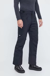 Spodnie sportowe męskie - Quiksilver spodnie Boundry męskie kolor czarny - grafika 1