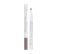 Akcesoria i kosmetyki do stylizacji brwi - Bel HYPOAllergenic Flamaster do brwi z grzebyczkiem Perfect Brow Brush Pen - 01 Jasny Brąz - miniaturka - grafika 1