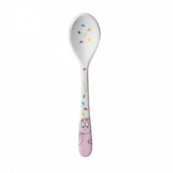 Łyżka Barbapapa 14 cm Petit Jour Paris - Sztućce dla dzieci - miniaturka - grafika 1