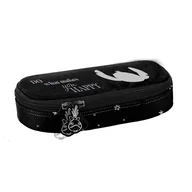 Piórniki - Piórnik szkolny saszetka czarna Stitch, Beuniq, Paso - miniaturka - grafika 1