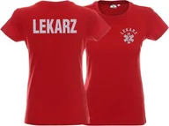 Odzież robocza - Promostars LPP - Koszulka ratownicza czerwona damska odblaskowa - miniaturka - grafika 1