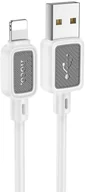 Kable USB - Kabel USB A do Lightning Hoco 2,4A 1 m X108 biały - miniaturka - grafika 1