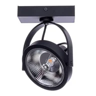Lampy ścienne - Milagro Lugar kinkiet 1-punktowy czarny ML5704 ML5704 - miniaturka - grafika 1