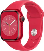 Smartwatch - Apple Watch 8 41mm MNP73EL/A Czerwony - miniaturka - grafika 1