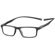 Okulary korekcyjne, oprawki, szkła - Okulary Na MAGNES do Czytania PLUSY Damskie Męskie MR59 moc: +1,5 - miniaturka - grafika 1