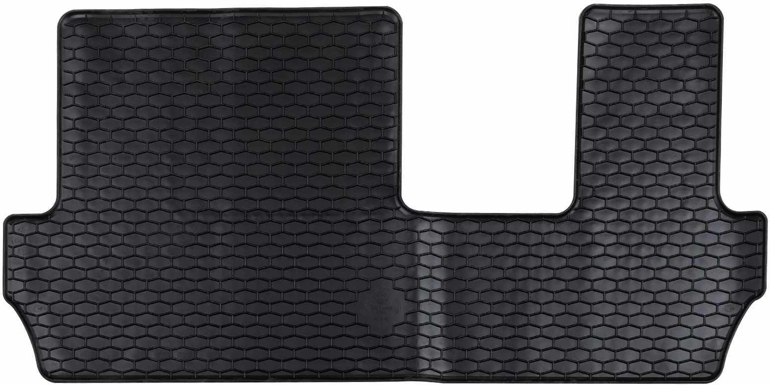 vidaXL Mata samochodowa Czarny Guma