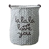 Wyposażenie pokoiku dziecięcego - Pojemnik na zabawki kosz, worek na pranie OR102WZ2 - miniaturka - grafika 1