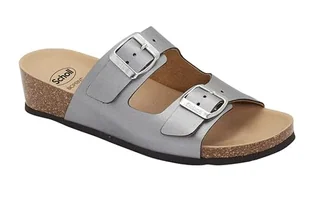 Scholl RIBEIRA, sandały damskie, Pewter, 38 EU, Pewter, 38 EU - Sandały damskie - miniaturka - grafika 1