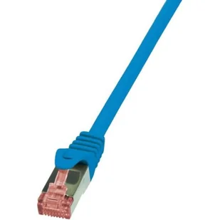 Patchcord CAT.6 S/ftp Pimf Primeline 0,5M, Niebies - Patchcordy - miniaturka - grafika 1