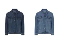 Kurtki męskie - LIVERGY® Kurtka jeansowa męska z bawełny - miniaturka - grafika 1