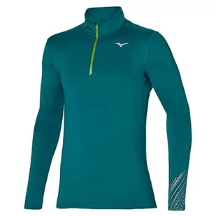 Mizuno Męska koszulka z napisem "Warmalit" Hz Harbor Blue S - Koszulki męskie - miniaturka - grafika 1