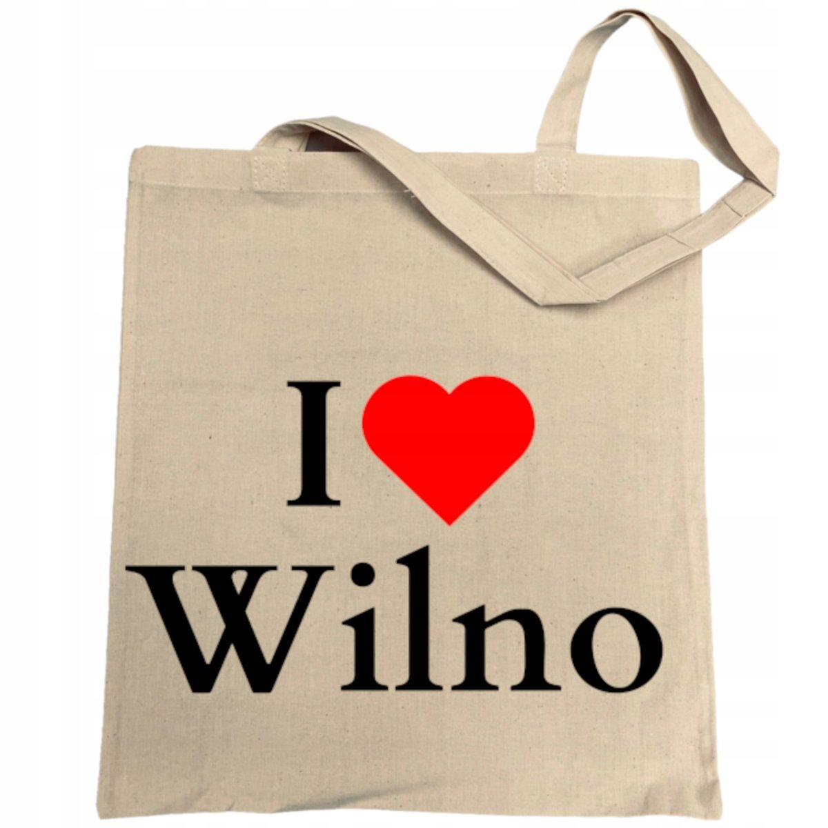 Torba na zakupy I Love Wilno Kocham Wilno Litwa