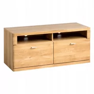 Szafki RTV - Mała Szafka Pod Rtv Drewniana Do Sypialni Salonu - miniaturka - grafika 1