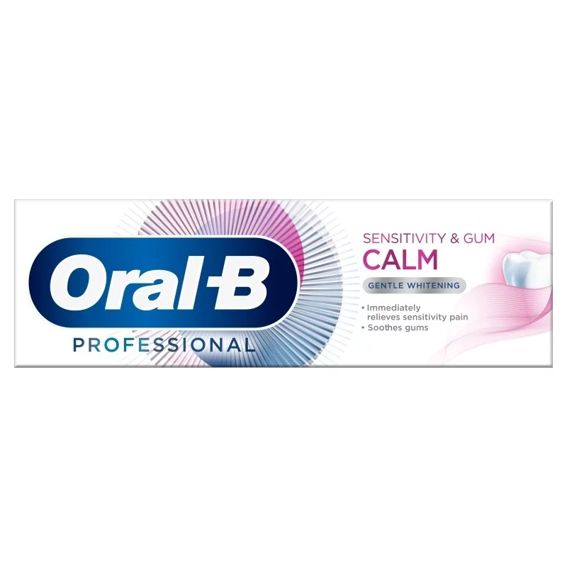 Oral-B Pasta do zębów PRO Sensivity &amp; Gum Calm Gentle Whitening 75ml