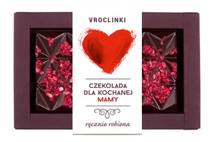 Czekolada Gorzka Z Malinami - Dzień Matki Serce - Czekolada - miniaturka - grafika 1