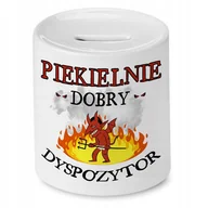 Skarbonki - Skarbonka Dla Dyspozytora na Urodziny na Prezent z Nadrukiem ze Zdjęciem - miniaturka - grafika 1