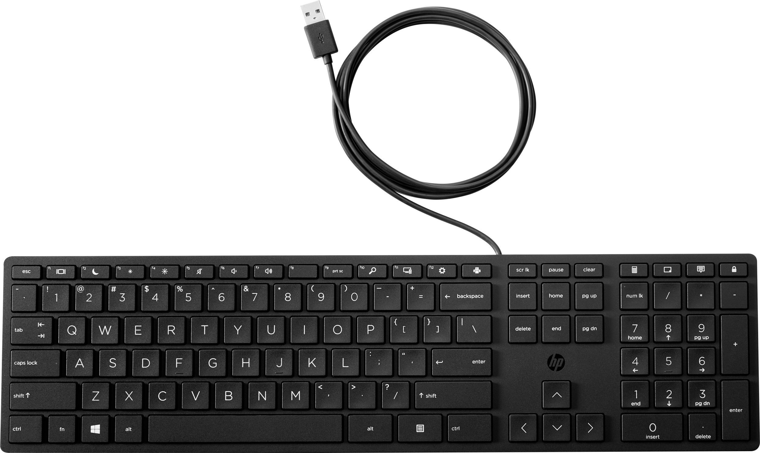 HP Keyboard Wired Desktop 320K 9SR37AA#AC0
