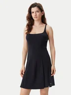 Sukienki - Calvin Klein Jeans Sukienka codzienna J20J225269 Czarny Slim Fit - miniaturka - grafika 1
