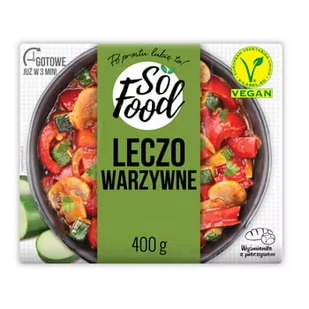 Leczo Warzywne. 400G So Food - Szybkie dania obiadowe - miniaturka - grafika 1