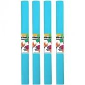 Szkolne artykuły papiernicze - Starpak Bibuła Mar 50x200cm niebieski 160g 114 Fol - miniaturka - grafika 1