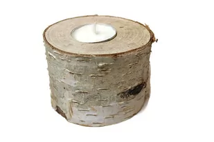 Świecznik drewniany jednootworowy (6-12 cm / 4-12 cm) - Świeczniki - miniaturka - grafika 1