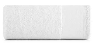 Ręcznik Emi 70x140 biały zdobiony bordiurą frotte 500 g/m2 - Ręczniki - miniaturka - grafika 1