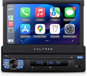 Radia samochodowe - Alpine VALTRON FX-750HDS2 radio samochodowe 1-DIN CarPlay odbiornik multimedialny - miniaturka - grafika 1