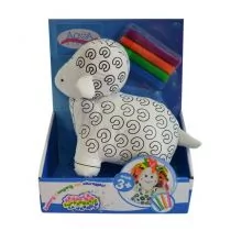 Face Art KOLORUJ NA OKRĄGŁO - OWIECZKA - PYO010 - Zabawki do kąpieli - miniaturka - grafika 1