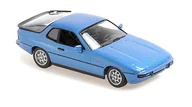 Samochody i pojazdy dla dzieci - Porsche 924 1984 Blue Metallic 1:43 Minichamps - miniaturka - grafika 1