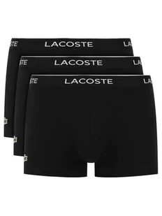 Lacoste Komplet 3 par bokserek 5H3389 Czarny - Majtki męskie - miniaturka - grafika 1