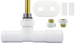 Zawór jednootworowy regulacyjny UNICO biały mat All in one prawy GZ1/2 - Zawory i kraniki Zawór jednootworowy regulacyjny UNICO biały mat All in one prawy GZ1/2 - Zawory i kraniki - miniaturka - grafika 1
