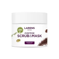 Maseczki do twarzy - LARENS Larens - Coffee Scrub & Mask. New formula - 200 ml - miniaturka - grafika 1