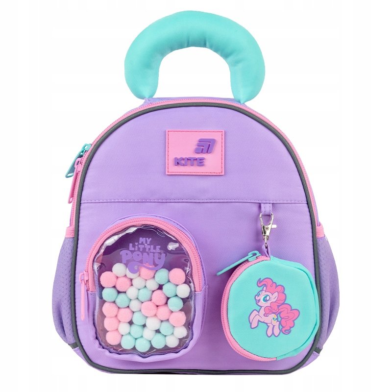 Plecak przedszkolny dla dziewczynki z portfelikiem My Little Pony Kite