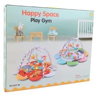 Maty edukacyjne - Mata edukacyjna TINYMINI Kwiat Safari 2w1 JL639-2B - miniaturka - grafika 1