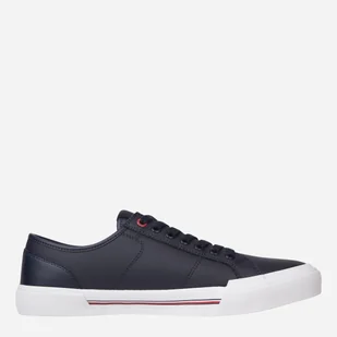 Tenisówki męskie do kostki Tommy Hilfiger THIFM0FM04561DW5 44 Niebieskie (8720643115979) - Trampki męskie - miniaturka - grafika 1