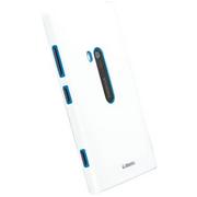 Etui i futerały do telefonów - Krusell ColorCover White Metallic dla Lumia 920 (89811) - miniaturka - grafika 1