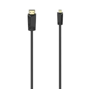 Kabel HDMI™ o dużej szybkości transmisji. wtyk typu A - wtyk typu D (mikro), Ethernet, 2m - Kable - miniaturka - grafika 1
