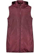 Kamizelki damskie - Samoon Damska kamizelka 140007-21500 Outdoor, Dark Cherry, 42 - miniaturka - grafika 1