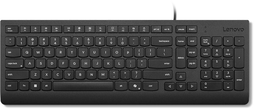 LENOVO ESSENTIAL WIRED KEYBOARD US EURO COPILOT 4Y41R64672