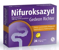 Układ pokarmowy - Richter Gedeon Nifuroksazyd 100mg 24 szt. - miniaturka - grafika 1